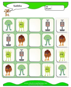 Sudoku Çocuk Bulmacaları